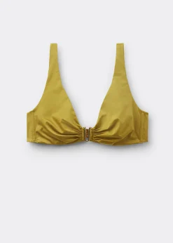 Haut de Maillot Brassière Shiny Satin