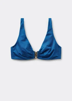Haut de Maillot Brassière Shiny Satin