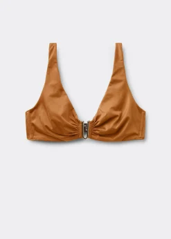 Haut de Maillot Brassière Shiny Satin