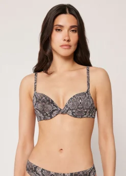 Haut de Maillot de Bain Push Up Classic Snake