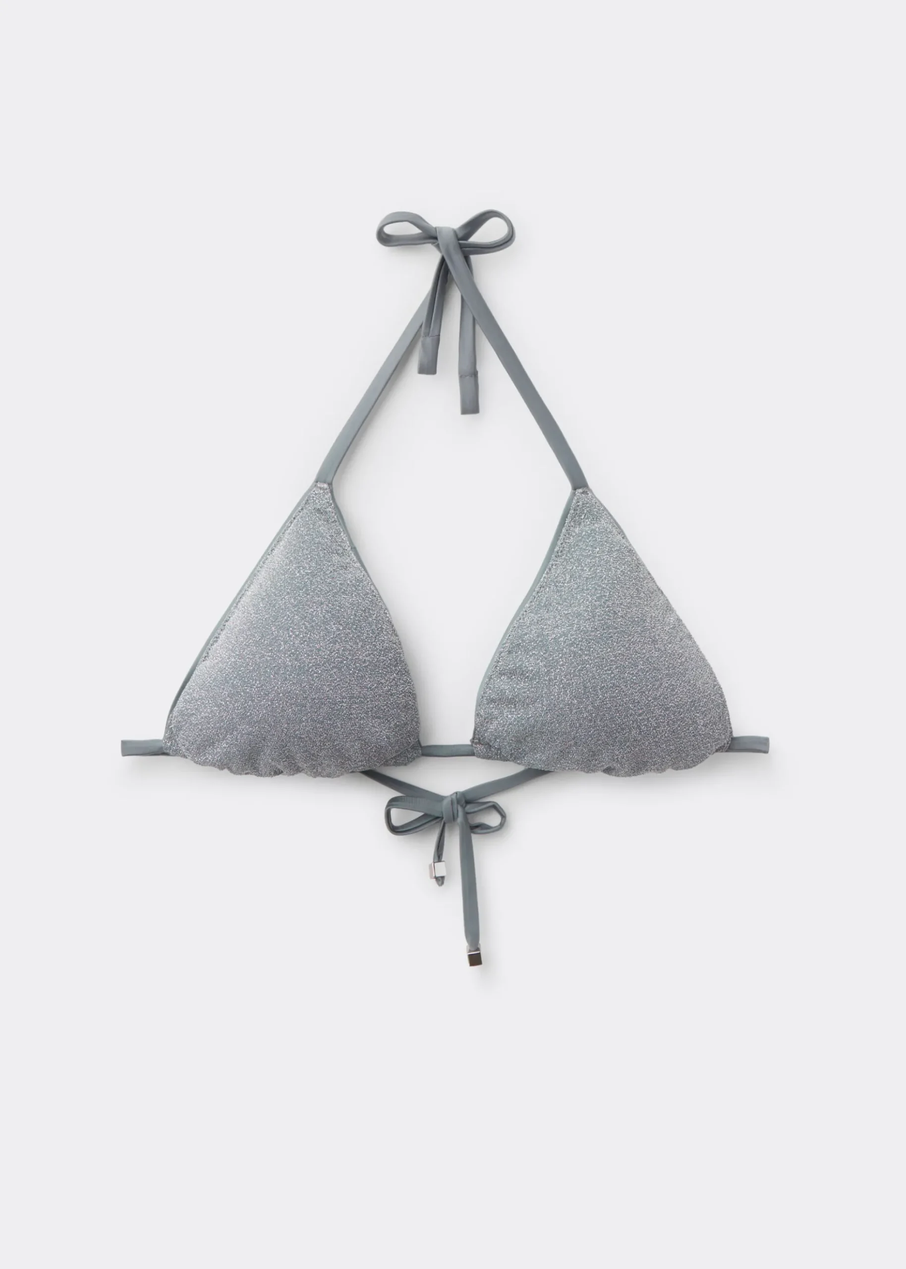 Haut de maillot triangle Metallic Glow