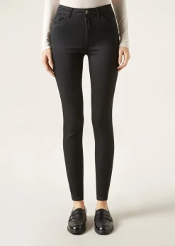 Jeans push-up skinny taille haute Soft Touch
