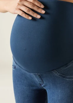 Legging en jean prémaman