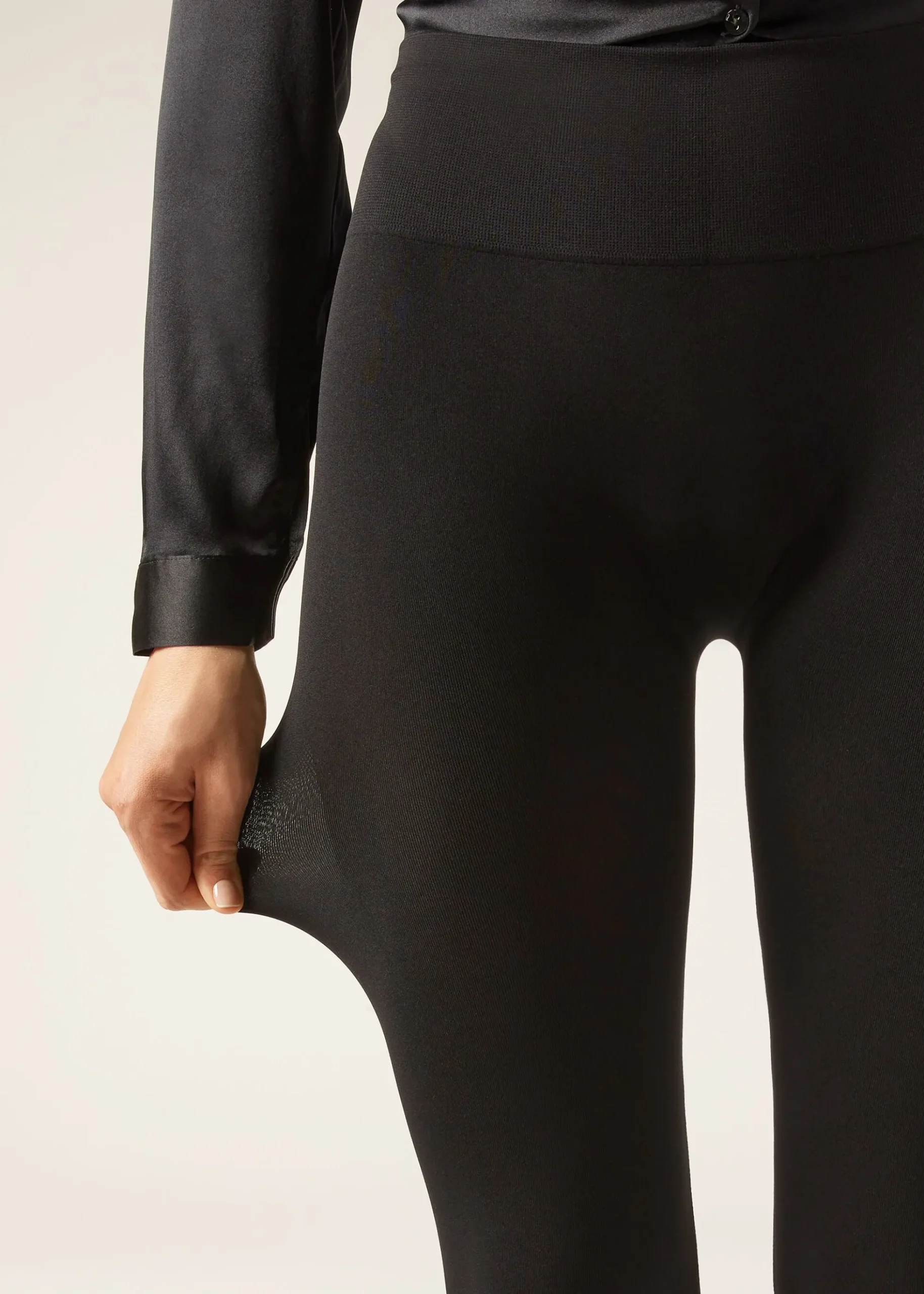 Leggings ultra-opaques en microfibre