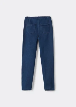 Legging Thermique en Jean pour Fille