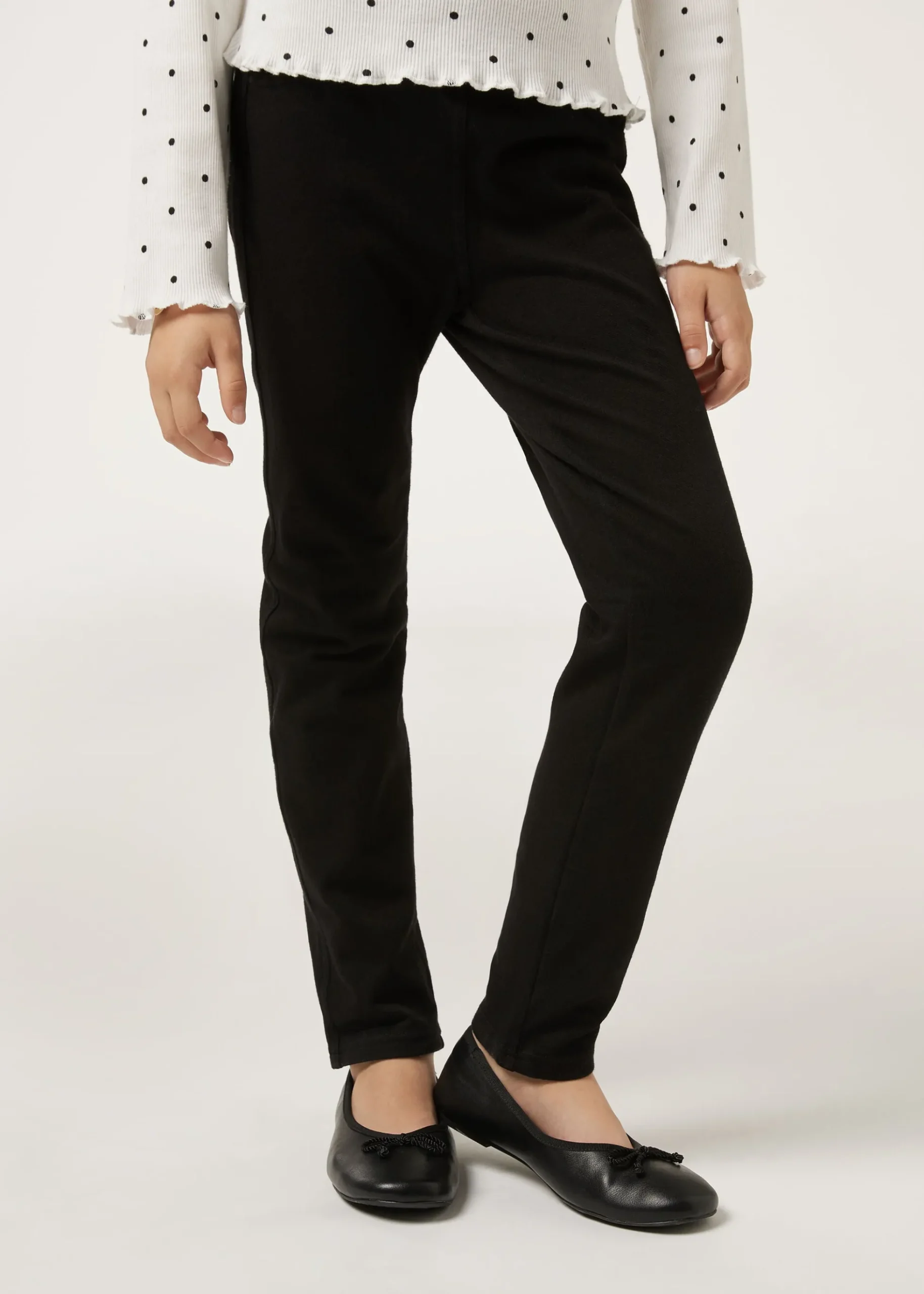 Legging Thermique en Jean pour Fille