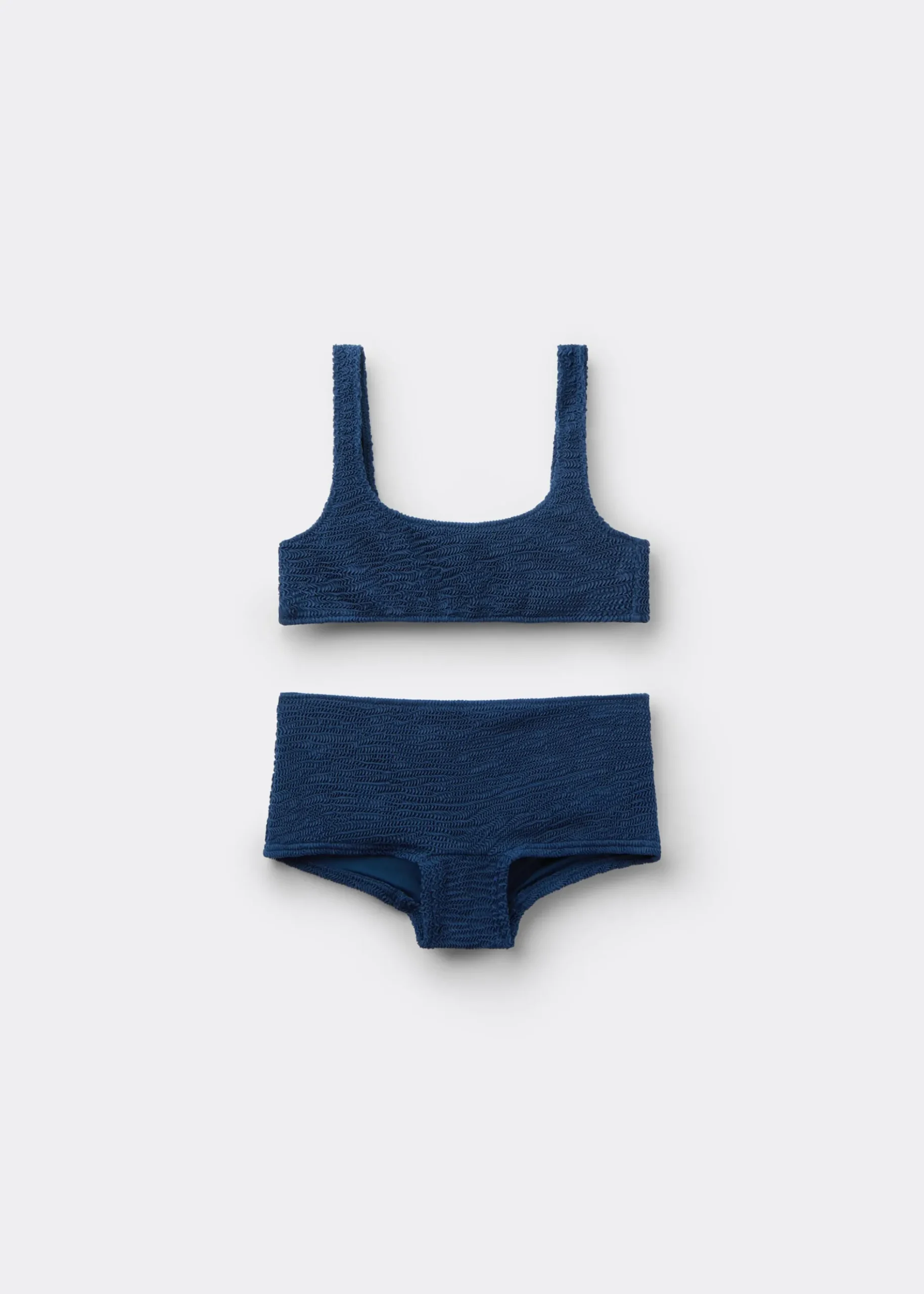 Maillot de bain deux pièces fille Crinkle Waves