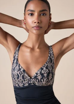 Maillot une pièce gainant Golden Ethnic