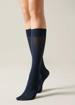 Mi-Bas Semi-Opaques 30 Deniers en Microfibre