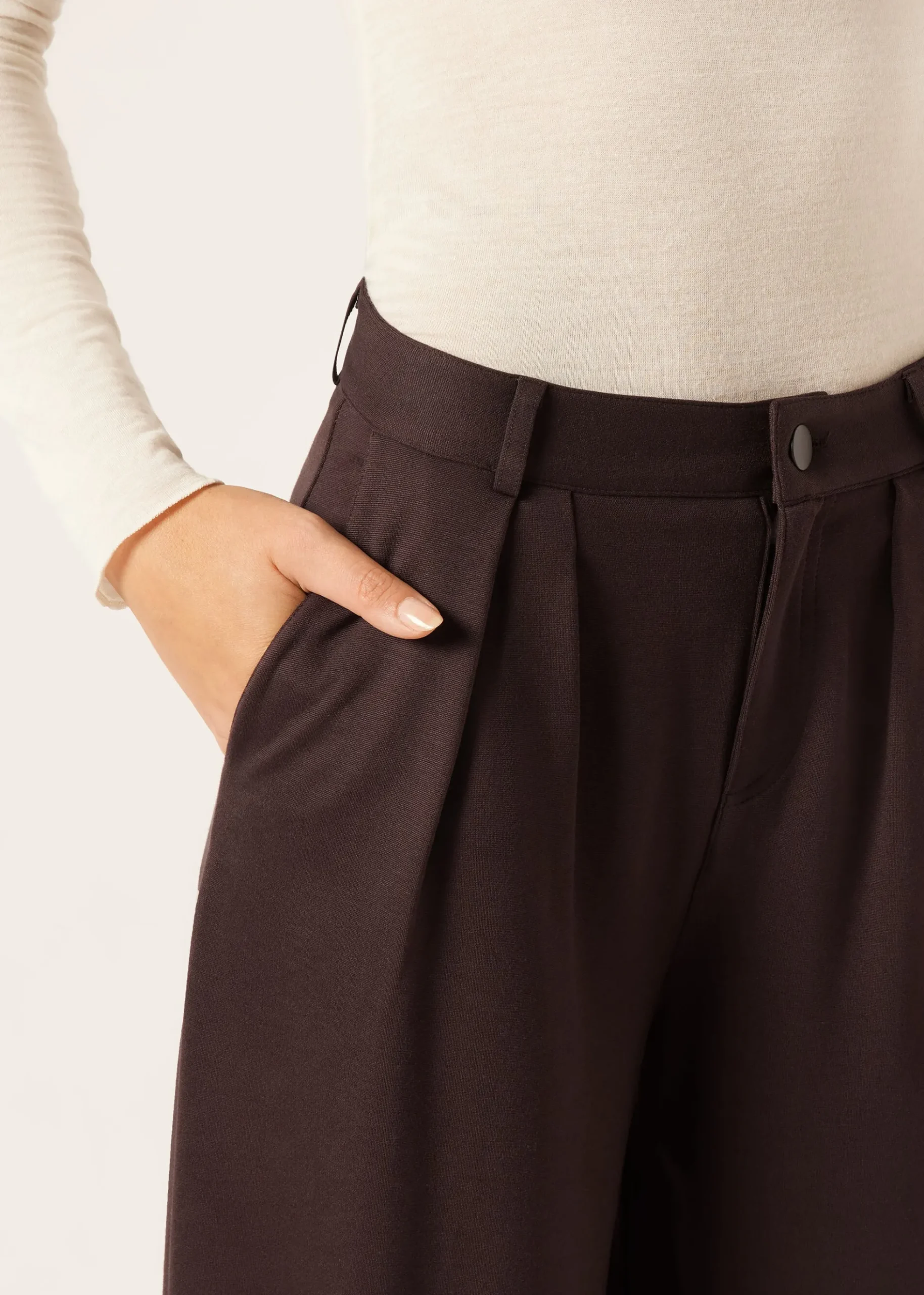 Pantalon avec Plis