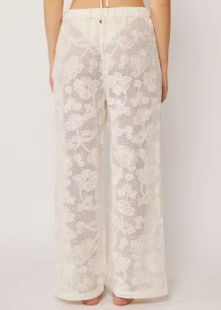 Pantalon en dentelle