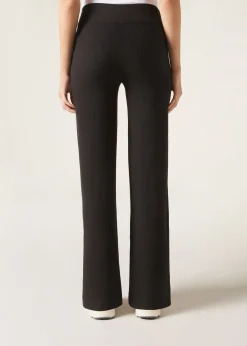 Pantalon Palazzo avec Cachemire
