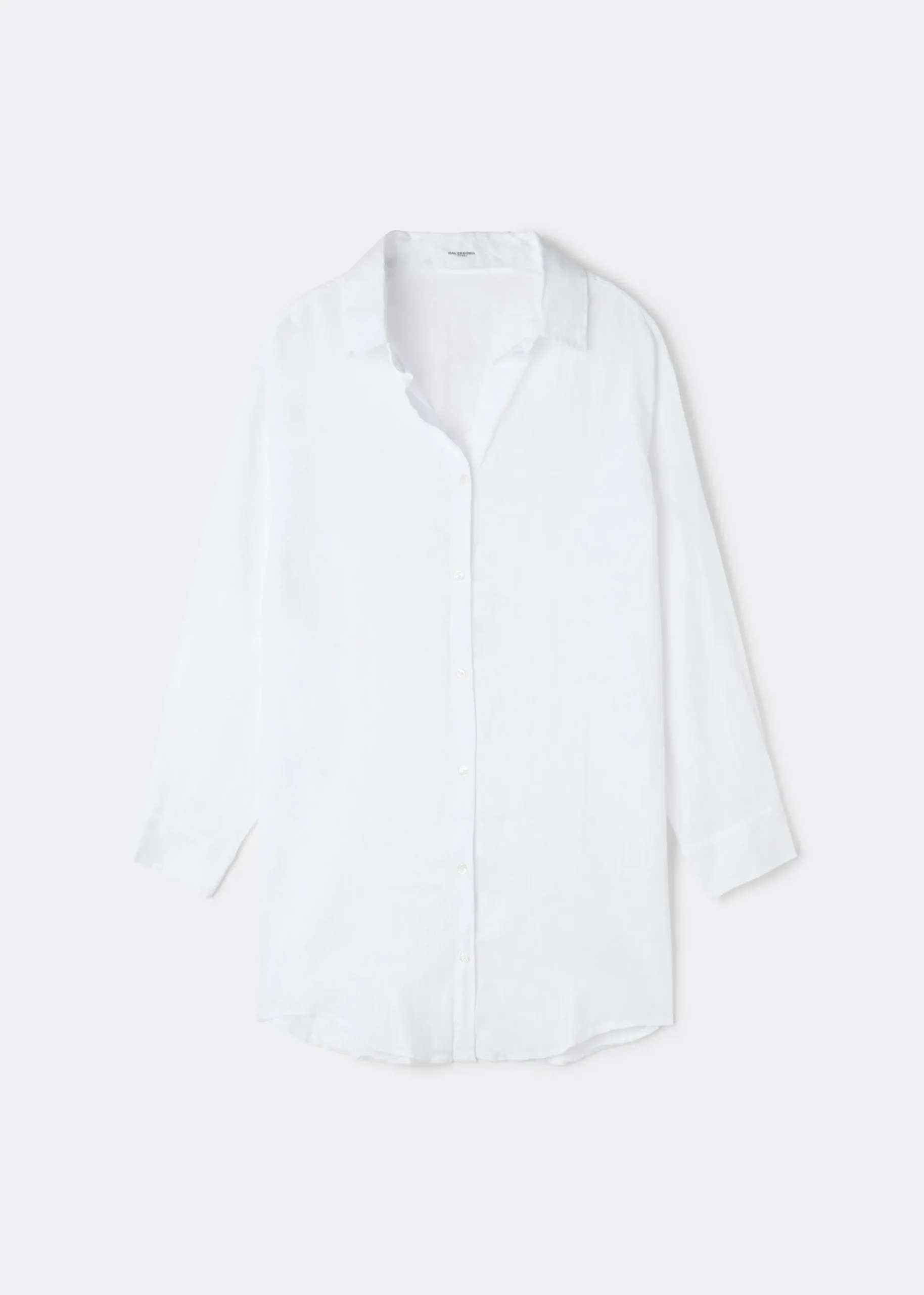Robe chemisier en lin